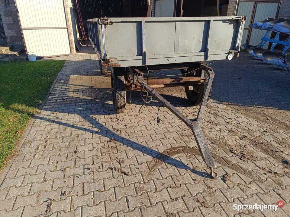 Przyczepa rolnicza sztywna bez papierów Jarochów