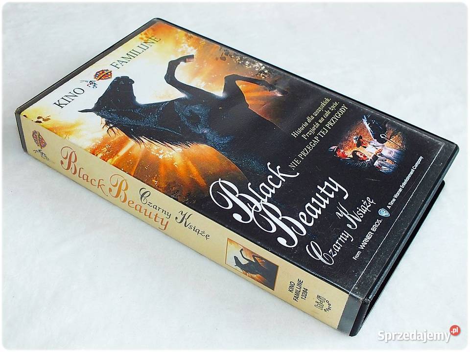Kaseta VHS Czarny Książę Black Beauty Film na VHS Żary