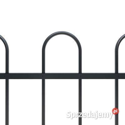 Ogrodzenie z zaokrąglonymi końcami stalowe 68x08 Warszawa sprzedam
