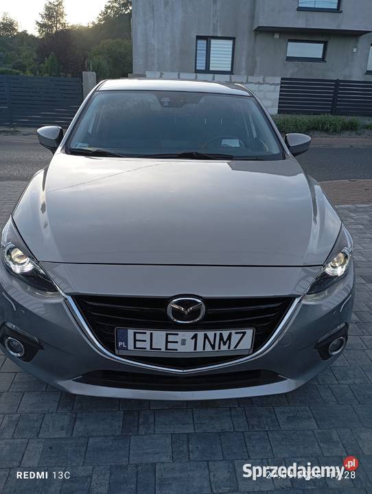 Mazda 3 20 benzyna Skyactive Salon Polska nieuszkodzony łódzkie Łódź