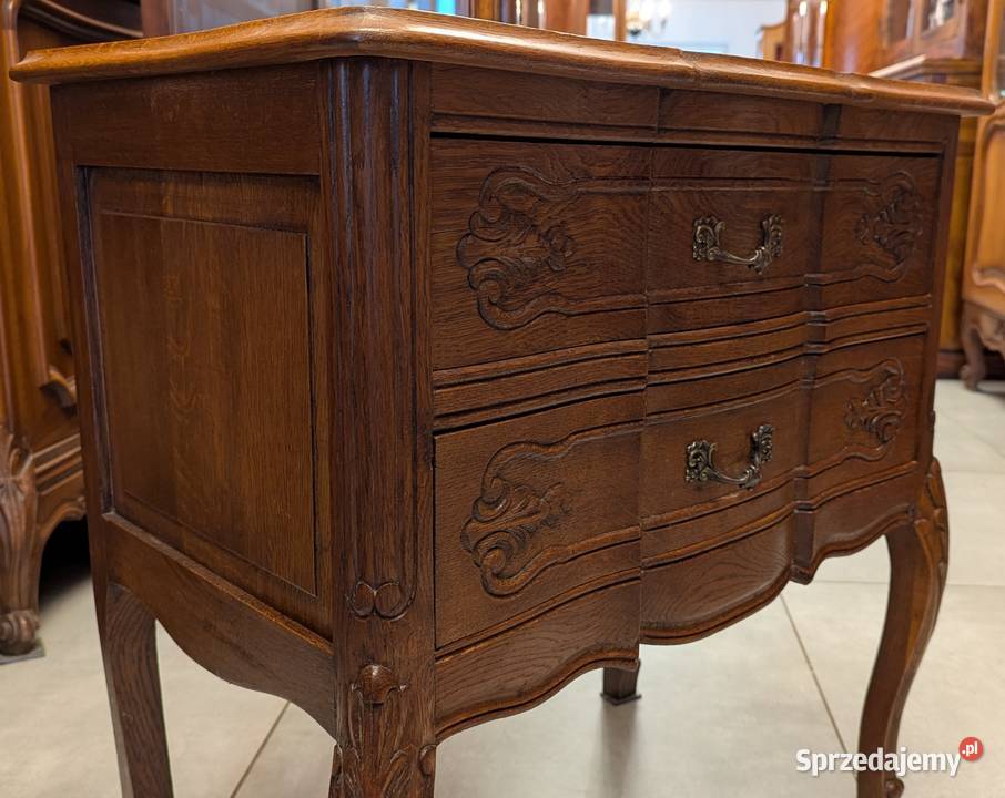 Dębowa komoda ludwikowskasklep Dąbrowa Górnicza sprzedam