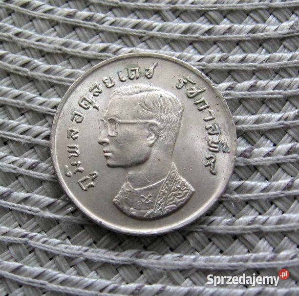 Tajlandia 1 Baht 1974r Ładna Kalisz