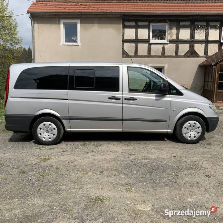 Mercedes Vito W639 LONG 2.2 CDI 109 KM 9 osób, bezwypadkowy, ASO serwis