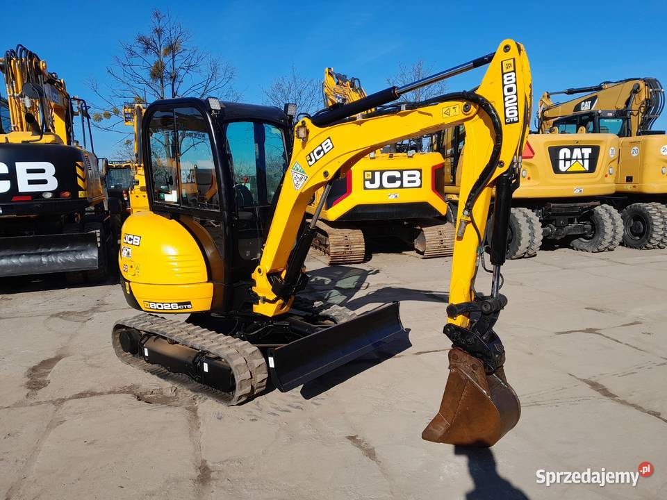 KOPARKA GĄSIENICOWA 28 TONY JCB CAT VOLVO wielkopolskie Krotoszyn