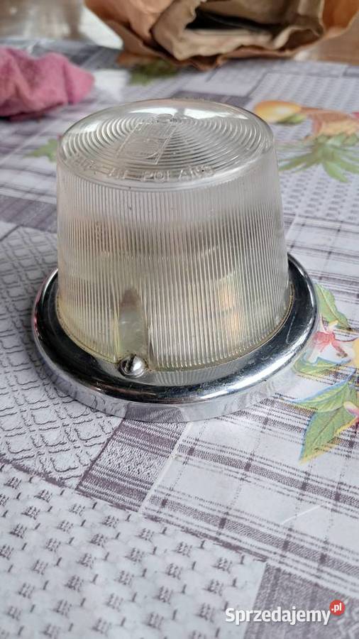 Lampa klosz i ramka Syrena Warszawa Żuk Polmo osobowe kujawsko-pomorskie Świecie