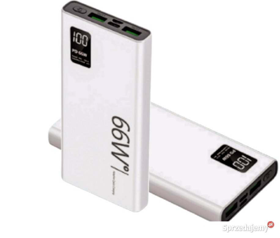 Powerbank mocny szybki podróżny 20000 mAh 66W Pozostałe Poznań
