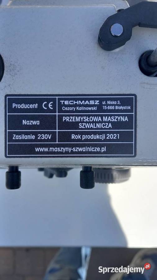 Maszyna przemyslowa do szycia Zoje sprzedam