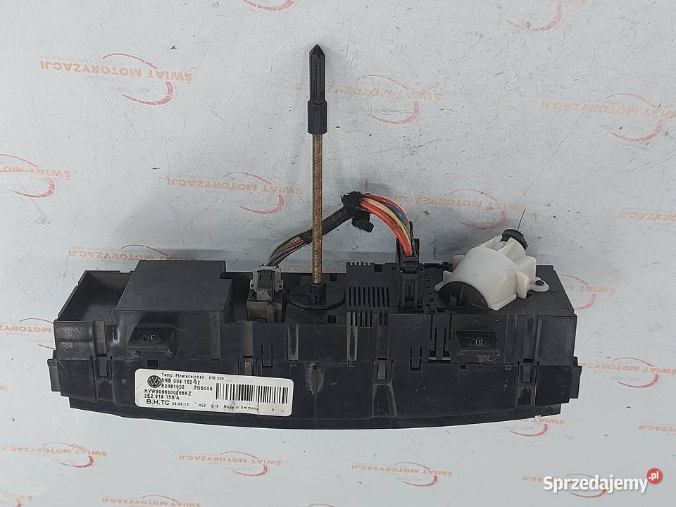 VW CRAFTER I LIFT 13r panel klimatyzacji Panele sterowania, przełączniki świętokrzyskie Kielce