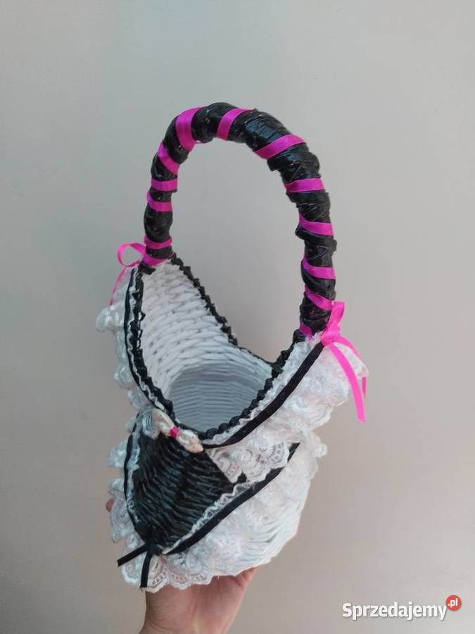 Kosz koszyk koszyczek rękodzieło prezentowy na Kraków
