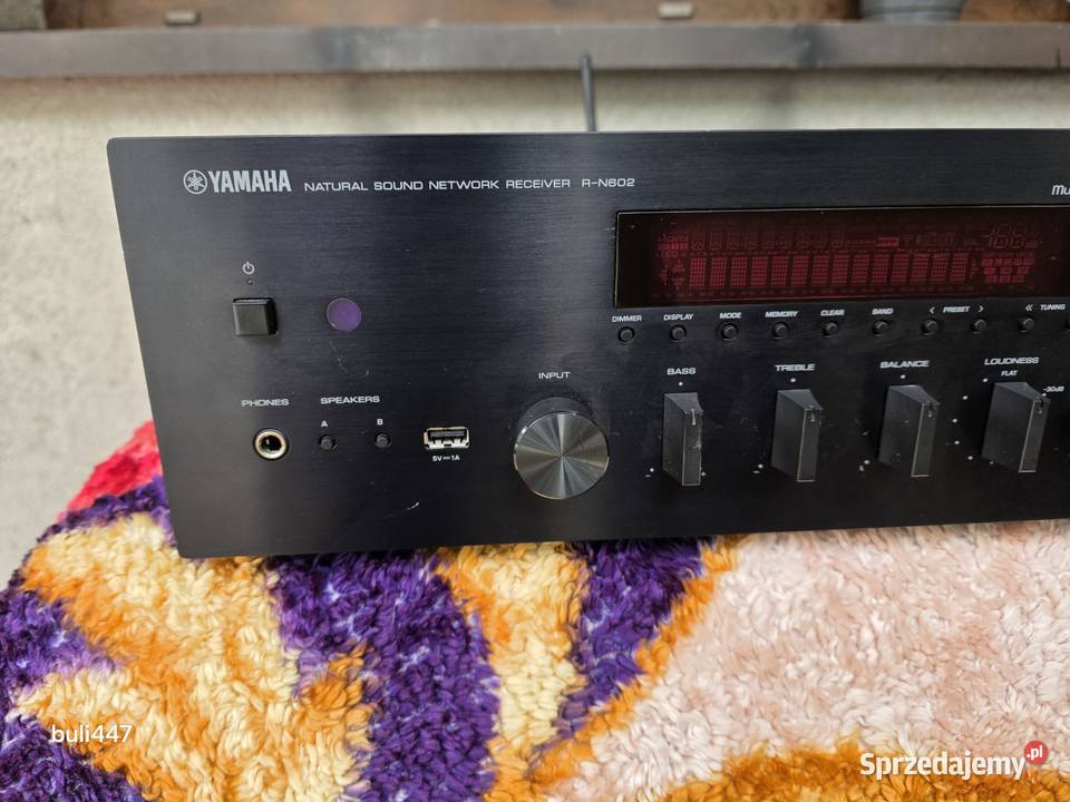 amplituner yamaha rn602 stereo bluetooth dab śląskie Chełm Śląski