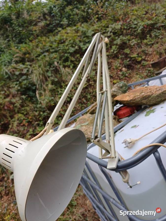 Retro lampa warsztatowąkreslarska Bocianka w Lubań