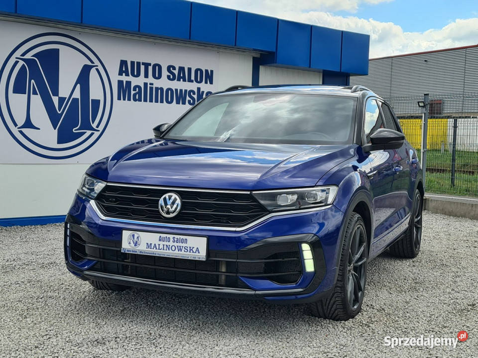 Volkswagen TRoc R 300 DSG Navi 2xPDC Kamera łopatki zmiany biegów T-Roc Wągrowiec