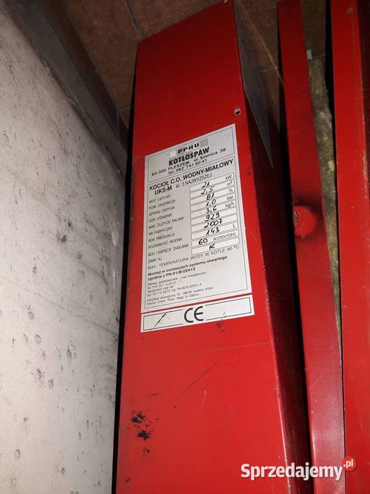 kocioł piec co cw uniwersalny 21 kW Gdańsk