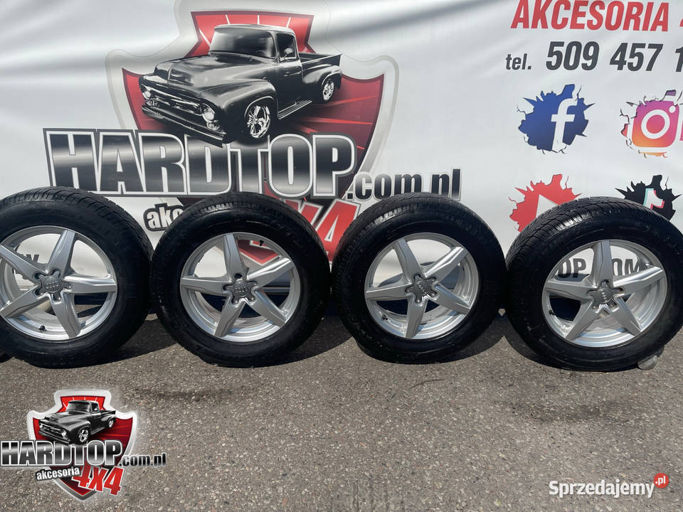 Felgi Opony Audi Q5 ORYGINALNE 5x112 23565r17 warmińsko-mazurskie Pasłęk