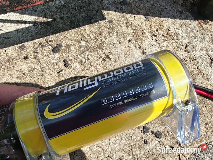 Kondensator car audio HOLLYWOOD HCM05F 05Farad śląskie Niegowonice