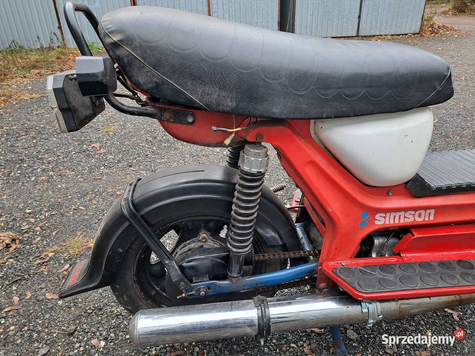 Simson SR50 kompletna rama śląskie Lubliniec