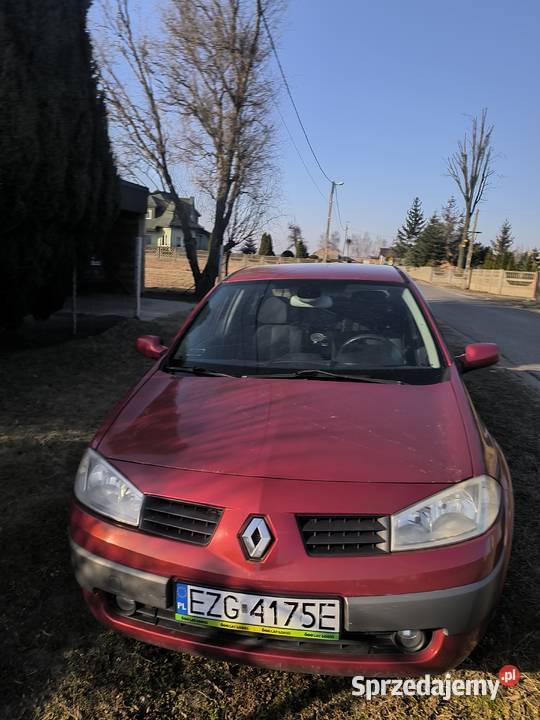 Renault Megane sedan 16 benzyna 112 rocznik 2005 Ozorków