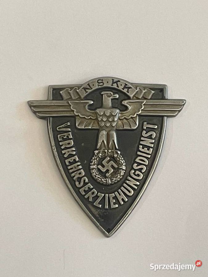 Blaszka Motorowego Oddziału NSKK III Rzesza Kraków sprzedam