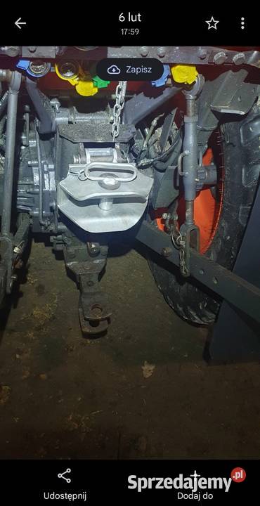Górny zaczep transportowy kubota Części i osprzęt rolniczy