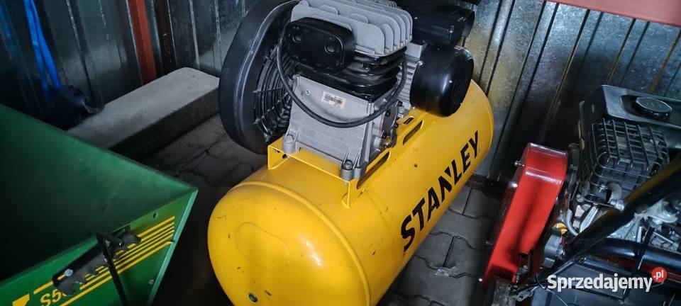Kompresor olejowy dwutłokowy Stanley 100 litrów Chałupy