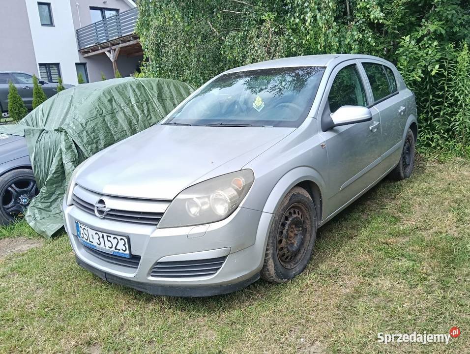 Opel Astra 17 Diesel 2004r srebrny Słupsk