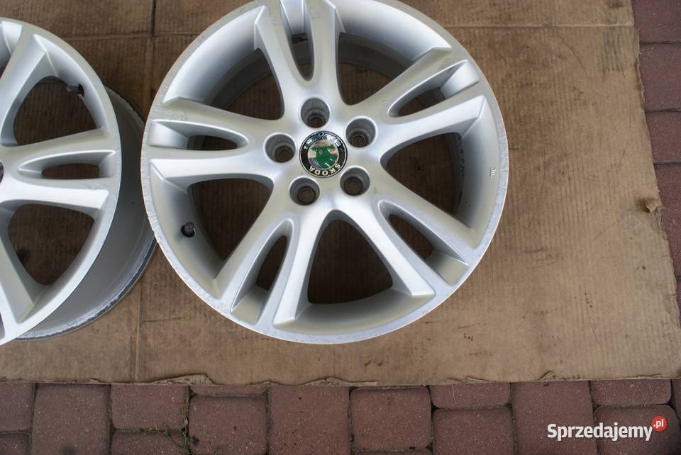 Alufelgi 65Jx16 5x100x571 ET43 Oryginał Skoda Skoda OE Dynów