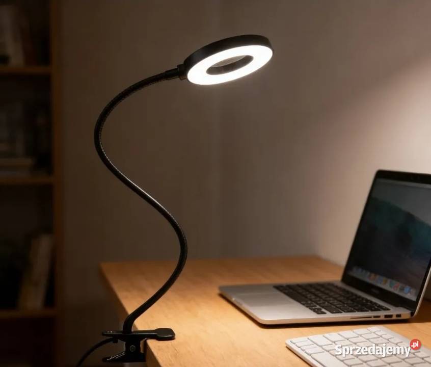 Lampka biurkowa LED na klips NOWA Eye Caring 3 Gliwice