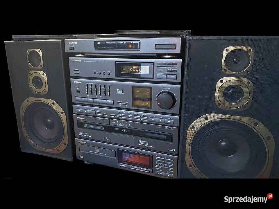 Stan Fabryczny Wieża SAMSUNG z GRAMOFONEM Rzeszów
