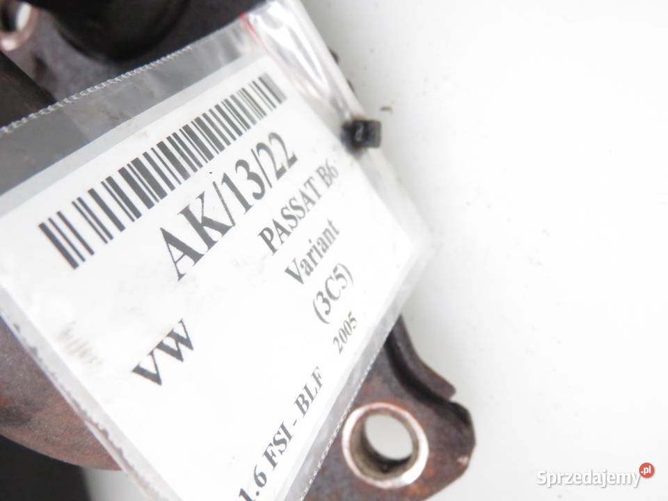 KOLEKTOR WYDECHOWY VW PASSAT B6 16 FSI