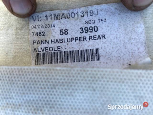 Tapicerka Renault T Gama Range 7482398652 Maszewo