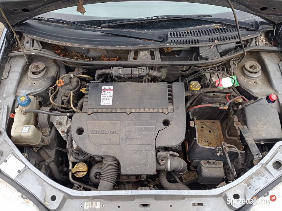 Fiat Punto 13 JTD 51 kW 2005 r dawca części Szklarka Myślniewska sprzedam