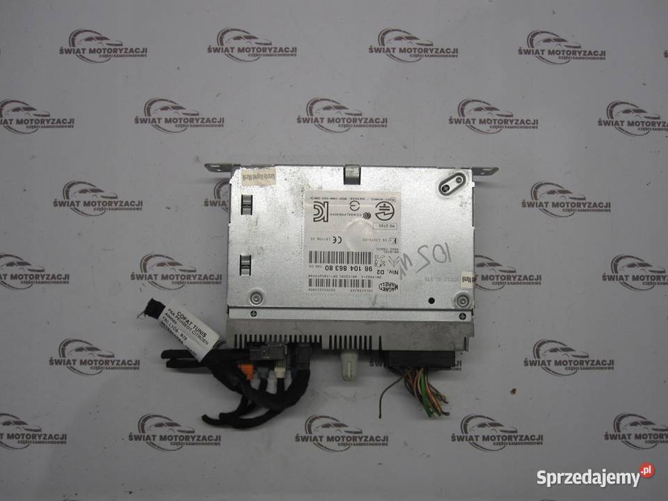 C4 GRAND PICASSO II 15r radio 9810486380 osobowe