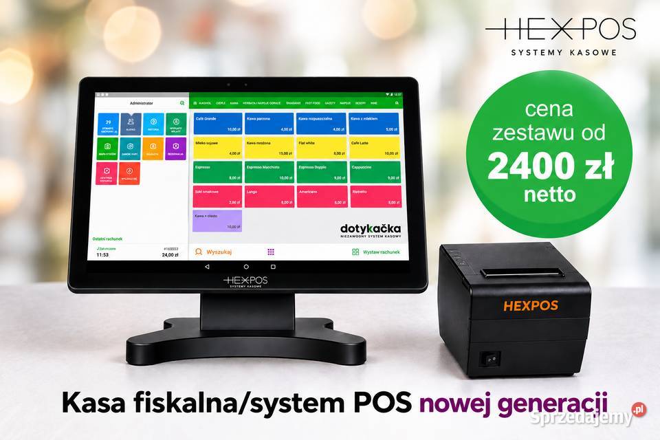 Dotykacka 15 Tani system POS do Gastronomii Gastronomia Toruń