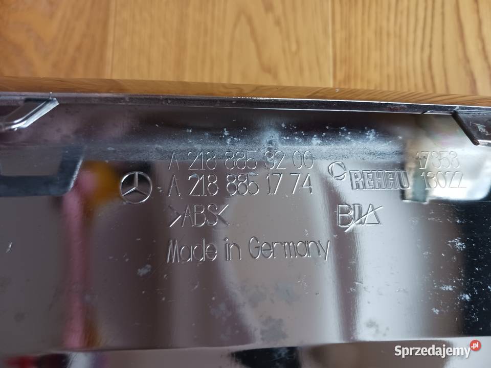 Mercedes CLS 218 LIFT AMG 20142018 listwa chrom podlaskie Białystok