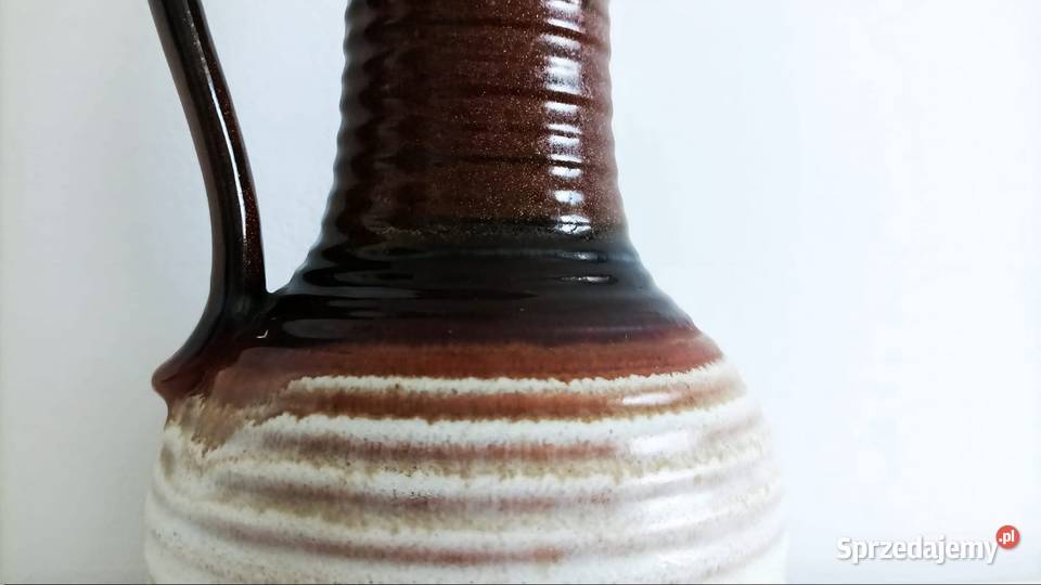 Wazon ceramiczny z lat 60 Wazony Dzierżoniów
