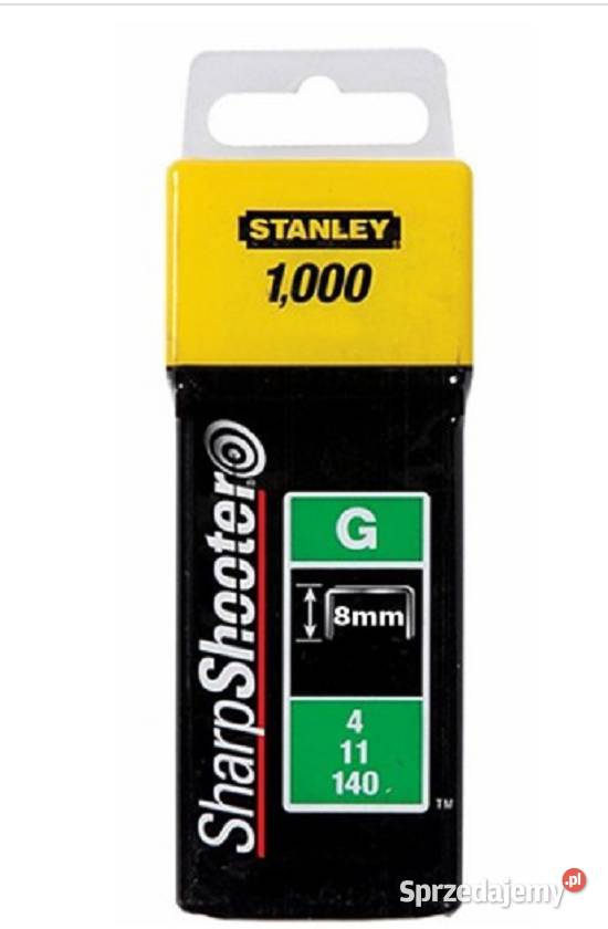 8 mm Stanley akcesoria do takera typ G Lublin