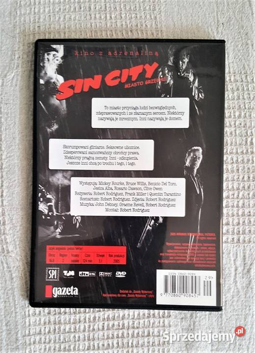 Film DVD Sin City Miasto grzechu Rodriguez Kraków sprzedam