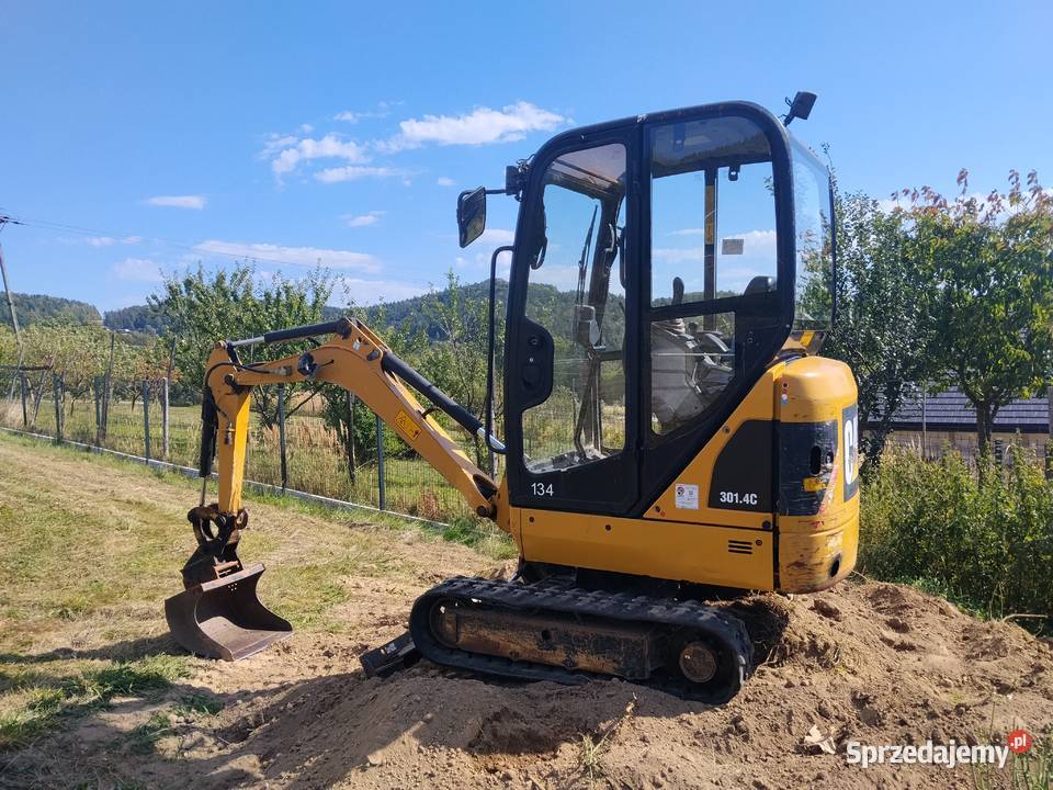 mini koparka caterpillar cat 3014c jcb kubota Sucha Beskidzka sprzedam