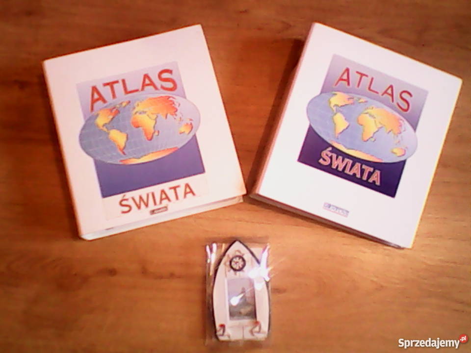 2 segregatory kolekcja Atlas świata pomorskie