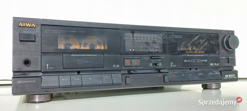 Magnetofon catette deck Aiwa ADWX707 AD WX 707 Międzychód sprzedam