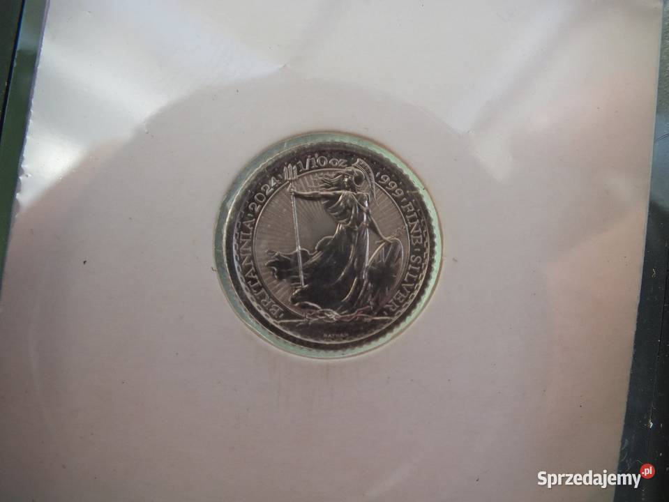 srebrna moneta Britannia 110 uncji Koszalin