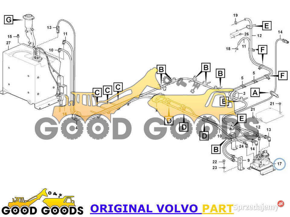 VOLVO POMPA MODUŁ DOZUJĄCY ADBLUE 23387854 Władysławów