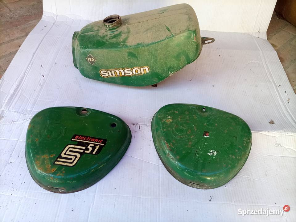 Zbiornik boczki Simson S51 Nowogród Bobrzański