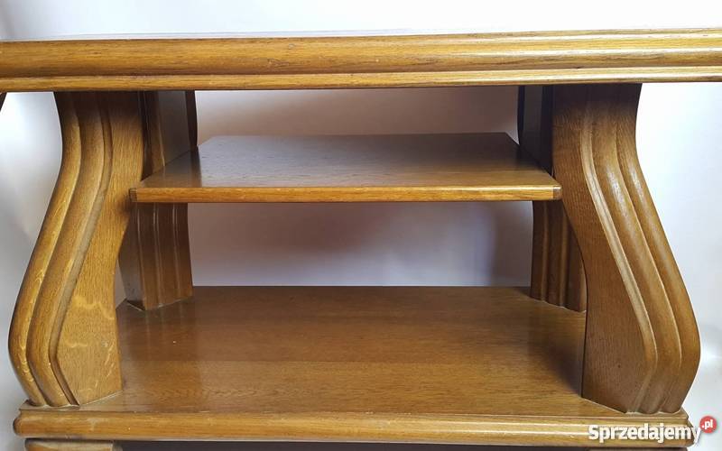 Komoda Swarzędz dębowa w komplecie ze stolikiem Komplety mebli Komplety mebli mazowieckie Warszawa