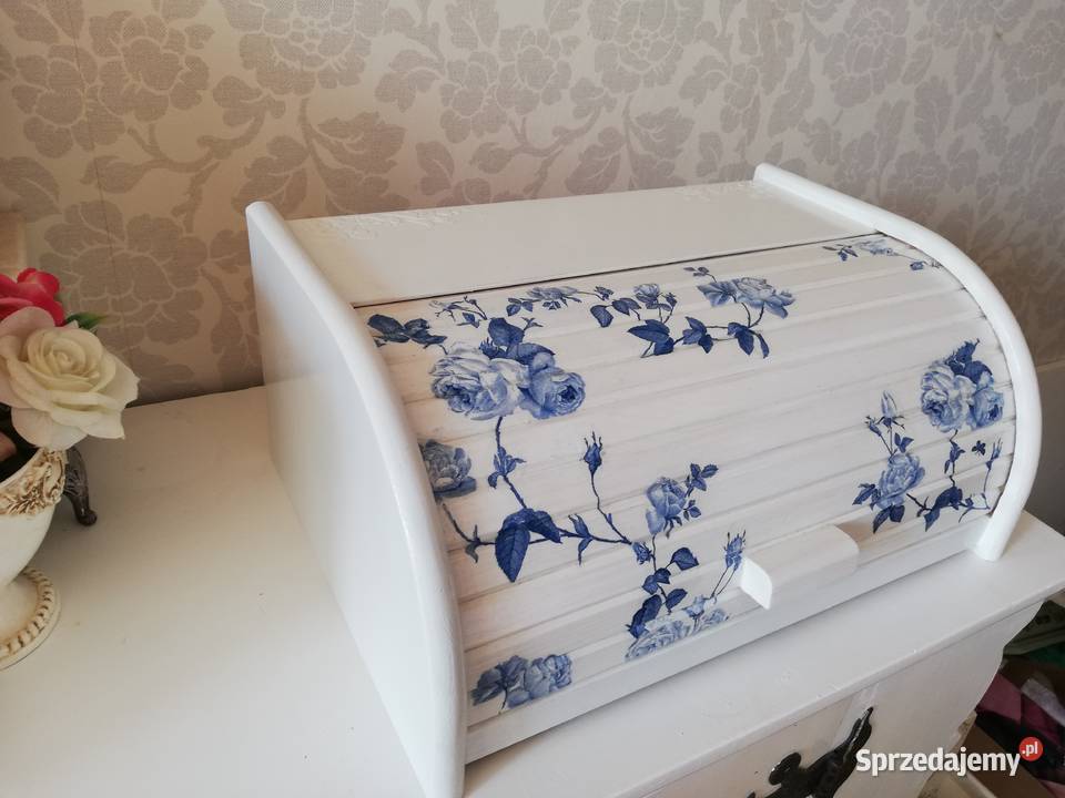 Chlebak niebieskie róże Kraków