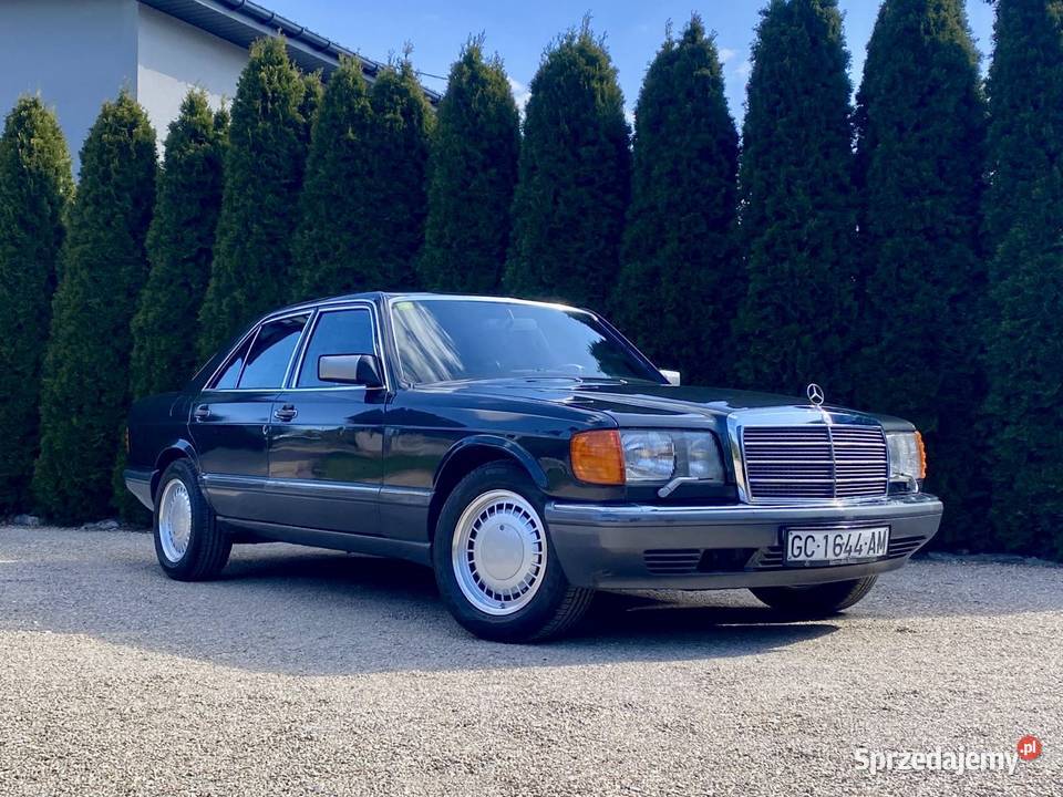 Mercedes W126 z Gran Canarii już w Polsce regulowane zawieszenie Kielce sprzedam