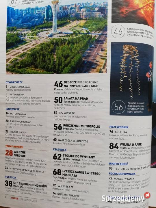 Focus Nauka zmienia świat Grudzień 2019 Kraków sprzedam