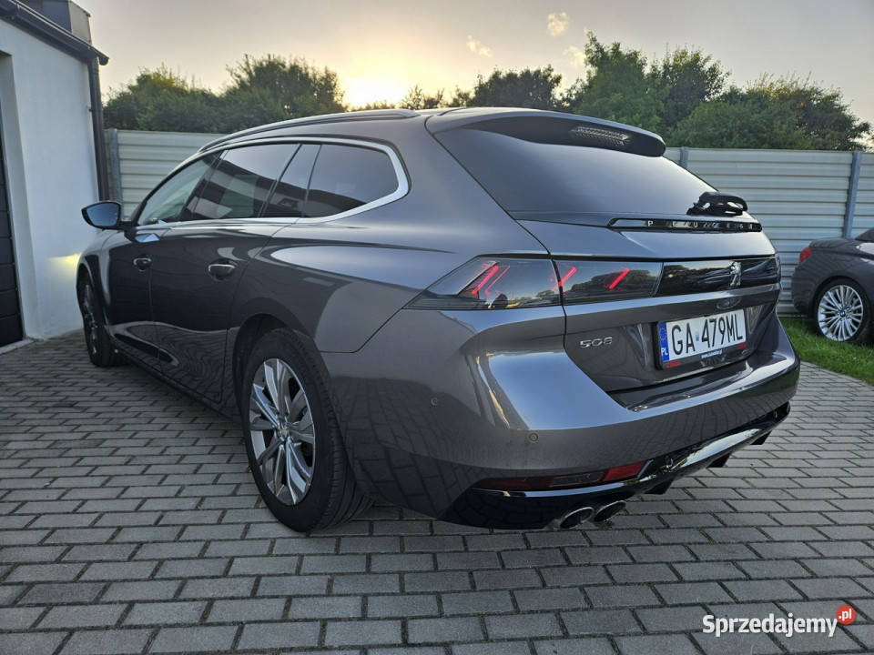 Peugeot 508 20 HDi 163 BEZWYPADEK wyposażony garażowany Gdynia