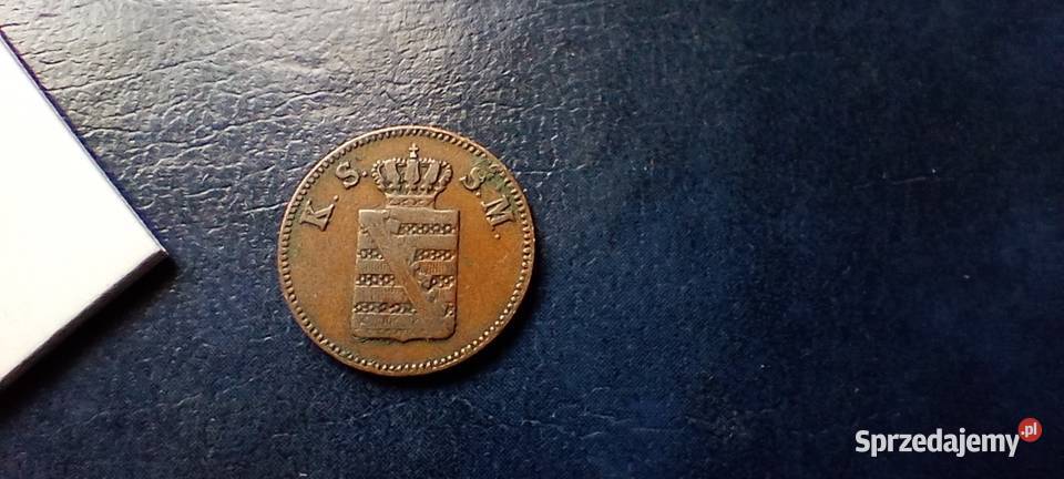Stare monety 1 fenig 1846 F Niemcy Lesko sprzedam