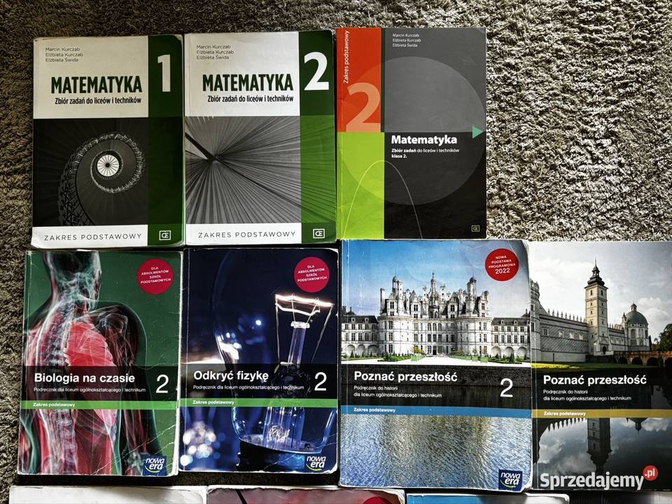 Podręczniki 1 i 2 klasa Liceum Technikum Brodnica